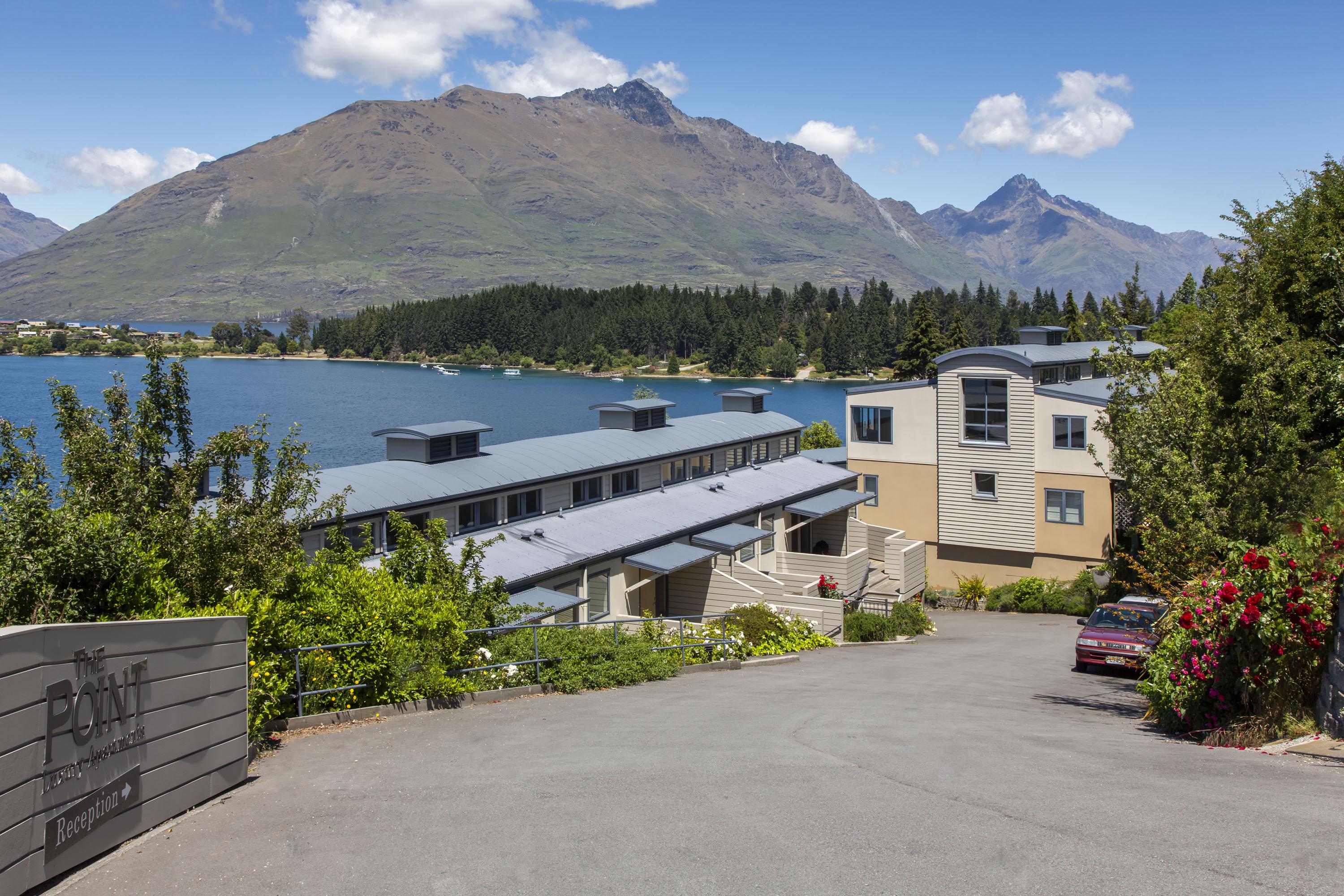 Breakfree The Point Lejlighedshotel Queenstown Eksteriør billede